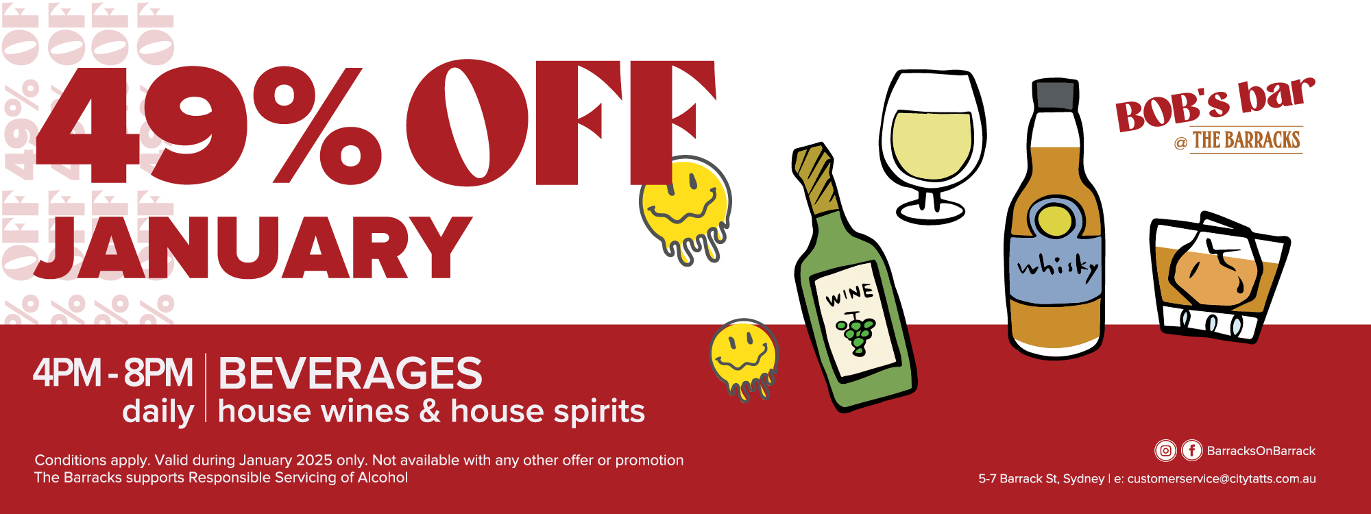 49% Off Wine & Spirits