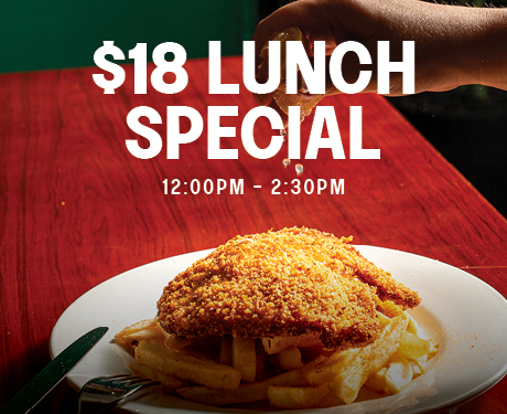 $18 Lunch Special